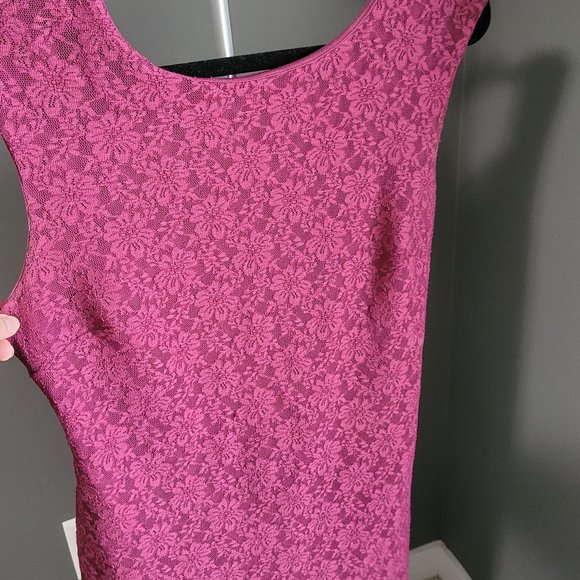 Lace bodycon dress,  M/L - Picture 4 of 4